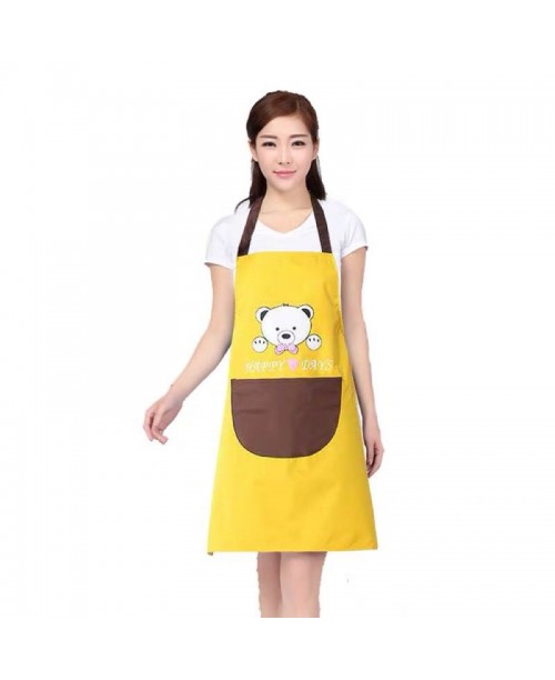 Tạp dề nấu bếp hình gấu HAPPY DAYS